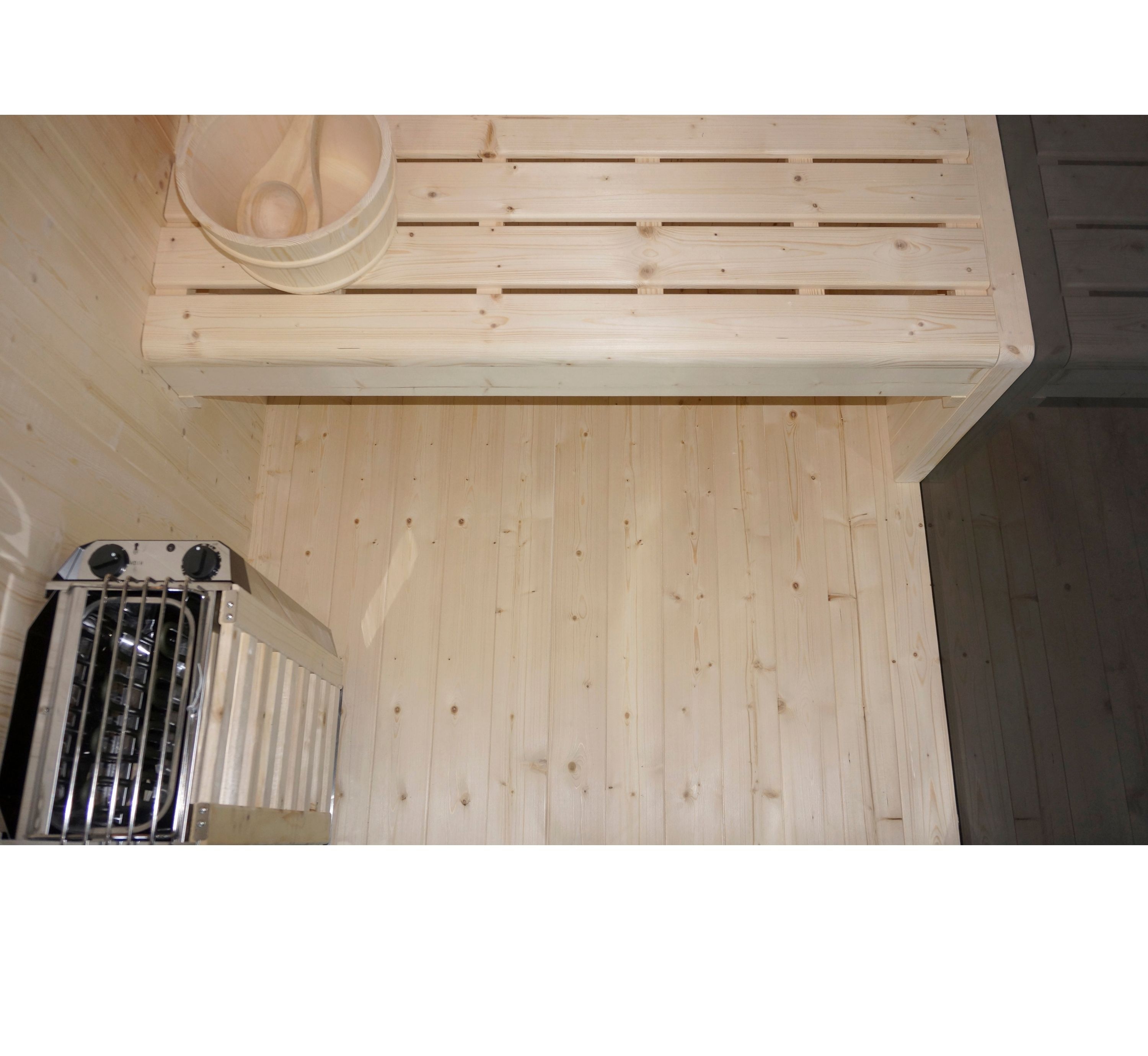 Kombinovaná sauna s infrakabínou 2v1 Sanotechnik Glacier M 120x120x200 cm